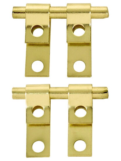 1/2 inch x 1 1/2 inch Pair of Mirror Mounting Friction Hinges.